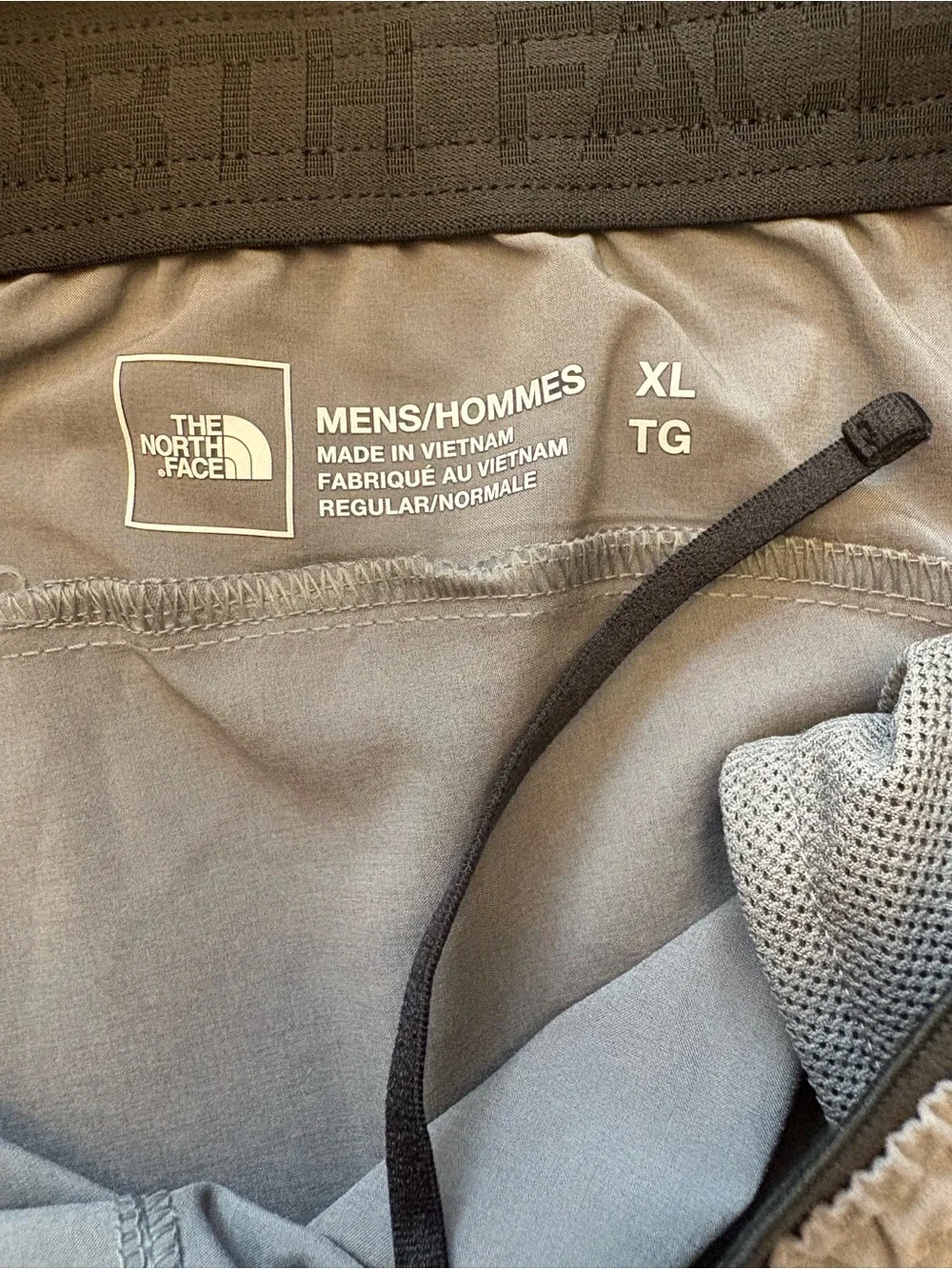 The North Face Men's Light Grey Jogger Sweatpants